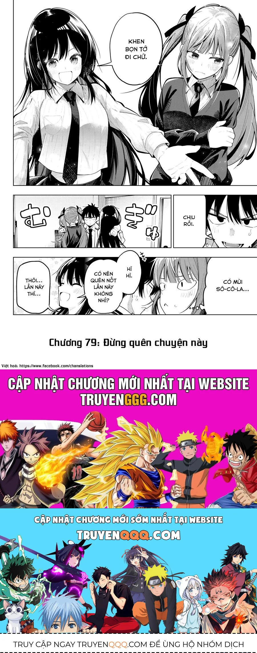 Mayonaka Heart Tune Chapter 79 - Trang 2