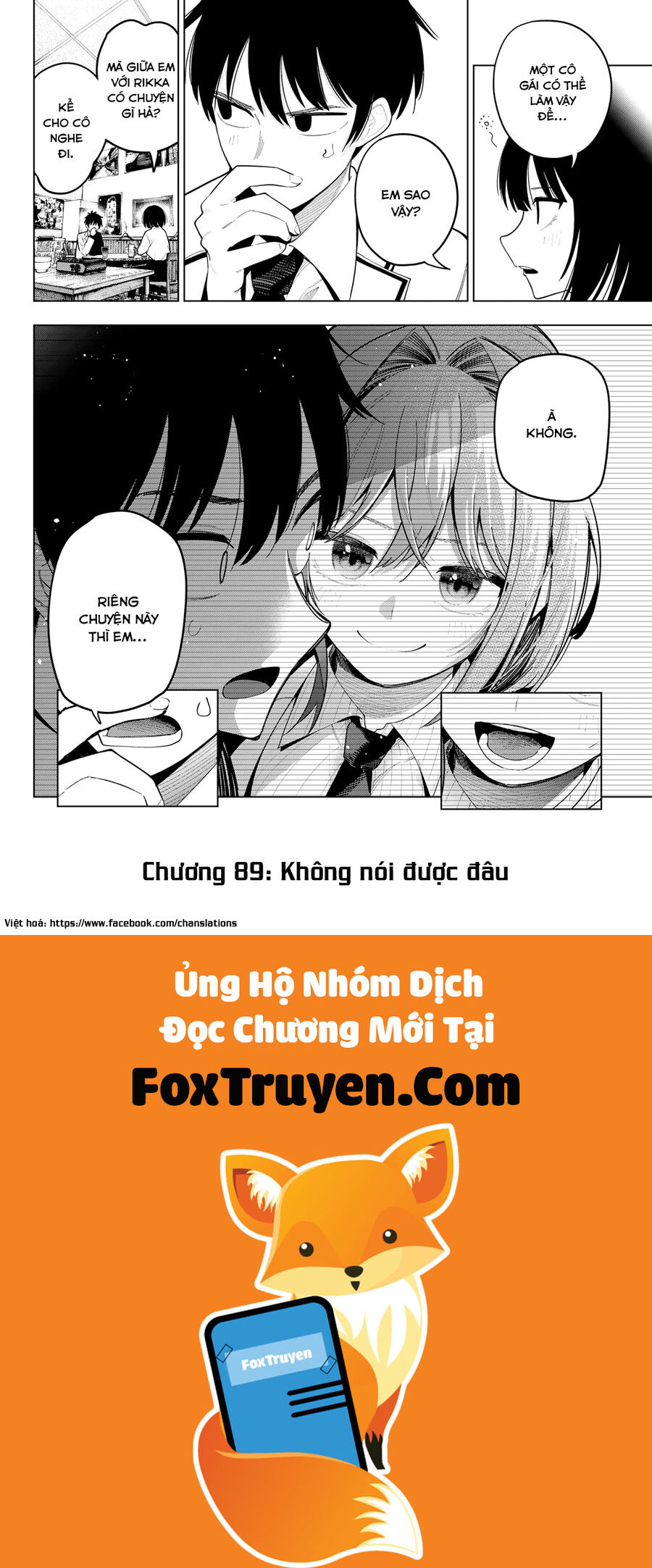 Mayonaka Heart Tune Chapter 89 - Trang 2