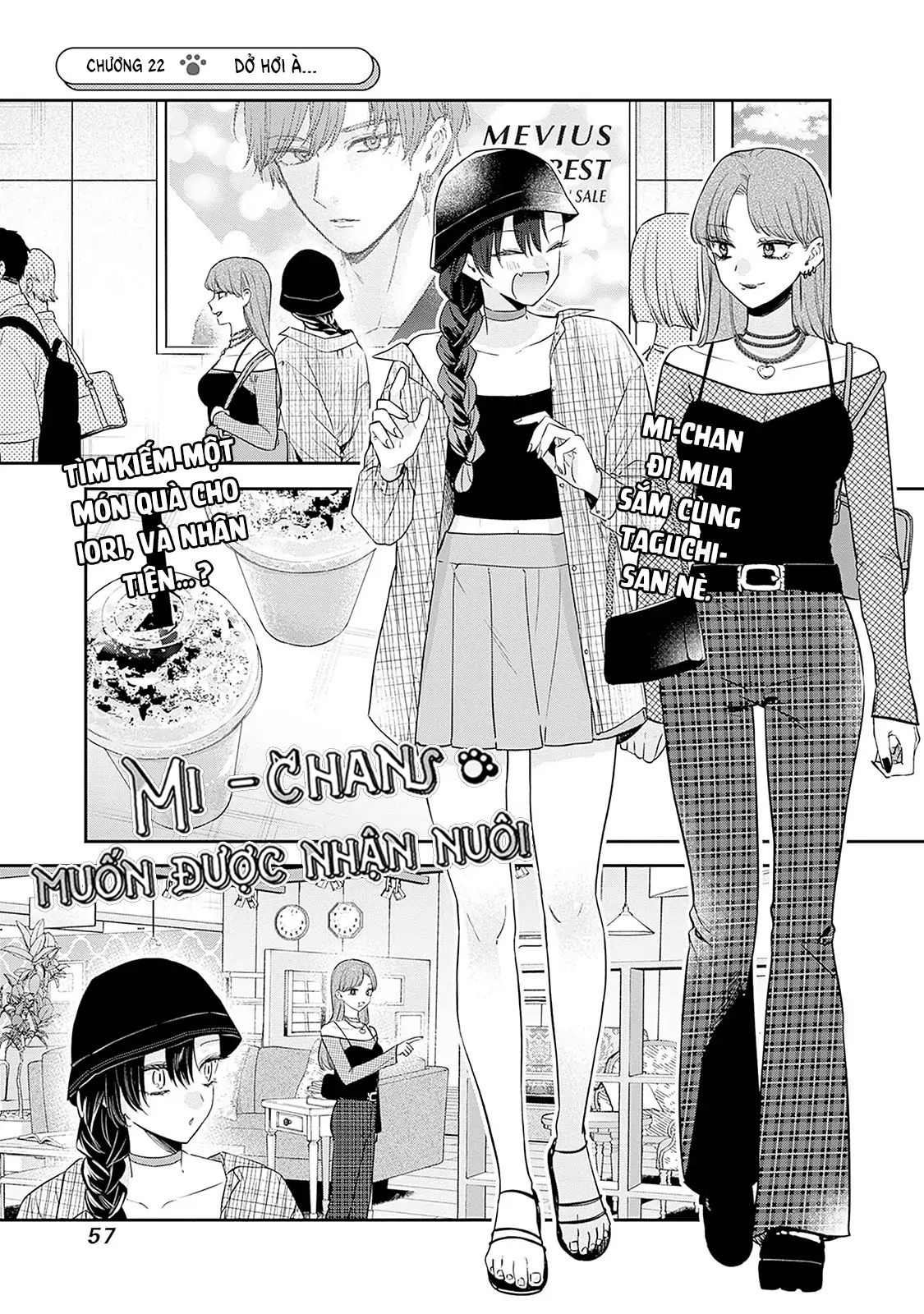Mi-Chan Wa Kawaretai Chapter 22 - Trang 2