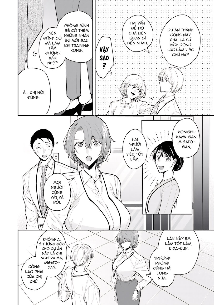 Misato Có Hơi Lạnh Lùng Với Người Sếp Của Cô Ấy Chapter 9 - Next 