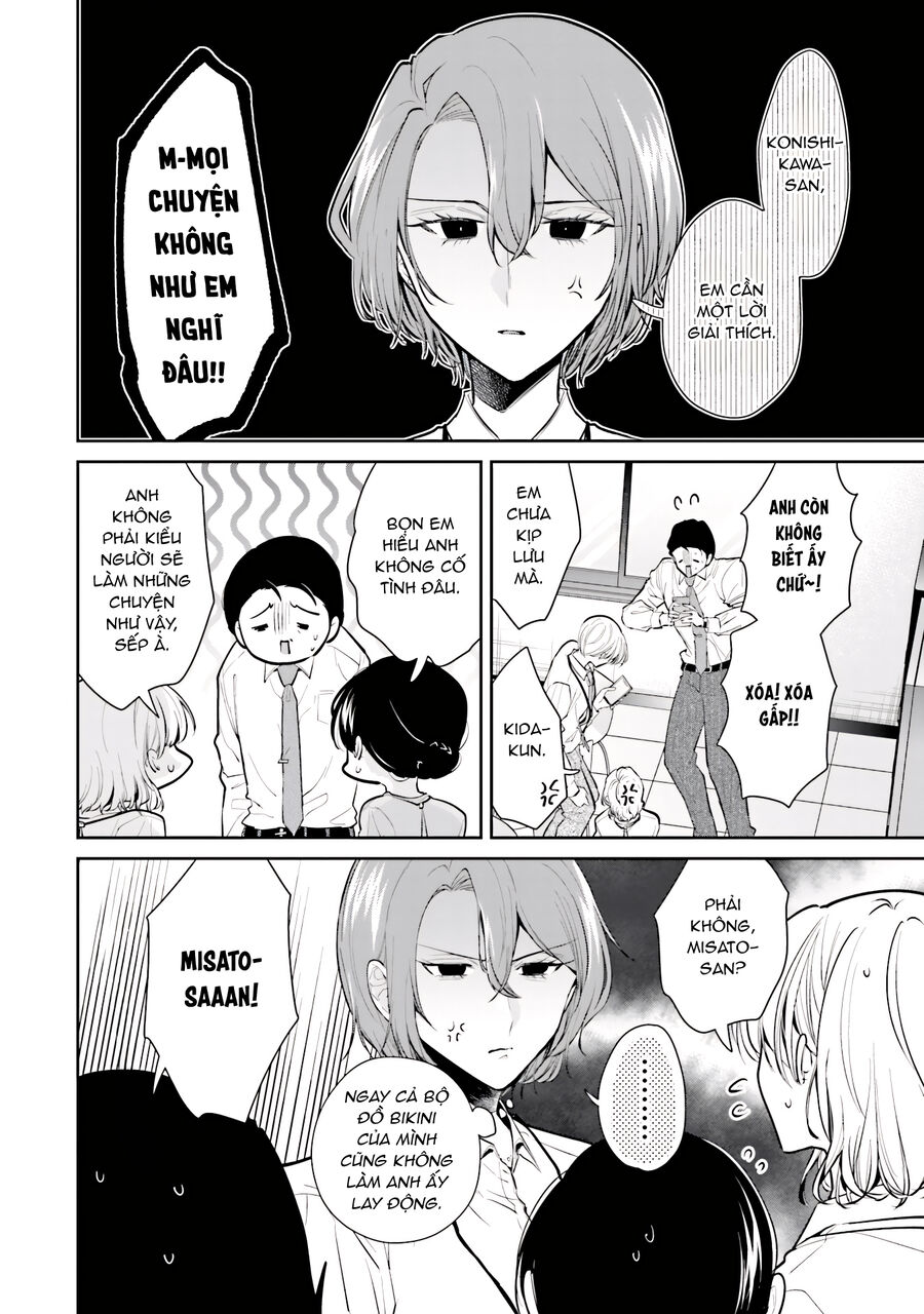 Misato Có Hơi Lạnh Lùng Với Người Sếp Của Cô Ấy Chapter 9 - Next 