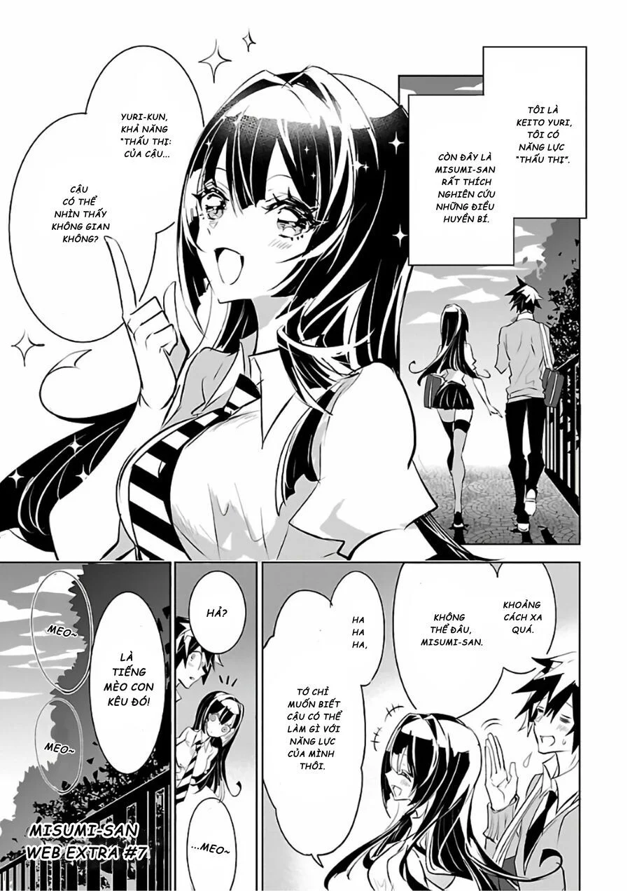 Misumi-San Không Thể Nhìn Thấu! Chapter 7.5 - Trang 3