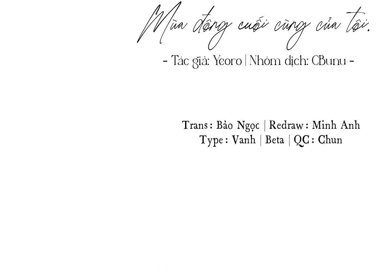 Mùa Đông Cuối Cùng Của Tôi Chapter 18 - Trang 2