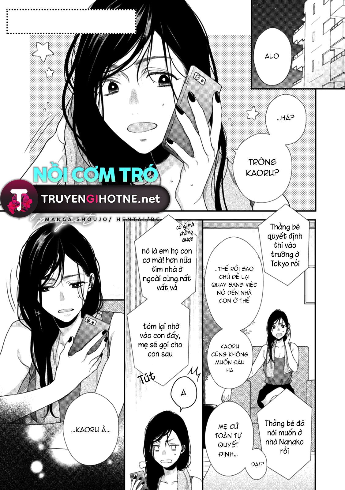 Nanako Và Kaoru – Đôi Ta Cùng Nhau Sa Ngã Chapter 1.1 - Trang 2