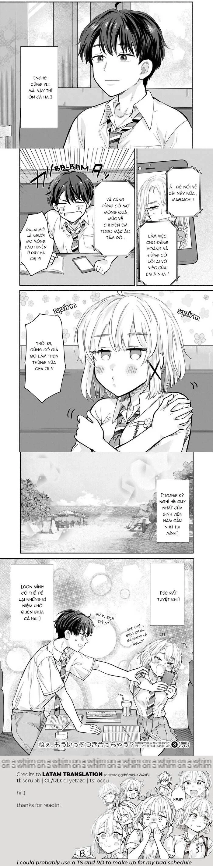 Nee, Mou Isso Tsukiacchau? Osananajimi No Bishoujo Ni Tanomarete, Camo Kareshi Hajimemashita Chapter 23 - Next 