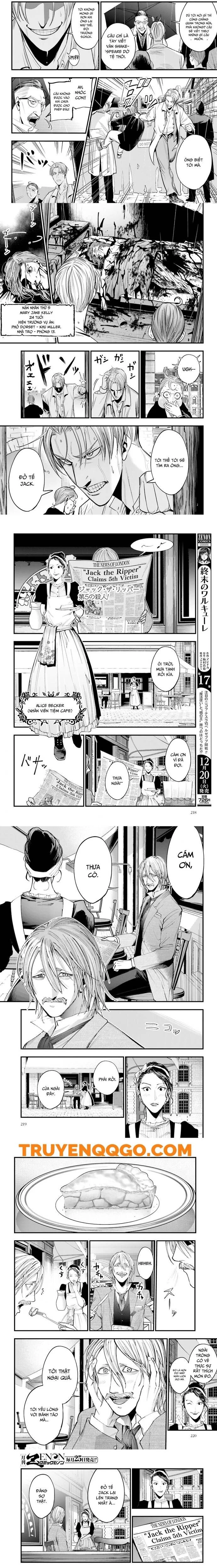 Ngoại Truyện Shuumatsu No Valkyrie – Hồ Sơ Vụ Án Jack Đồ Tể Chapter 1 4