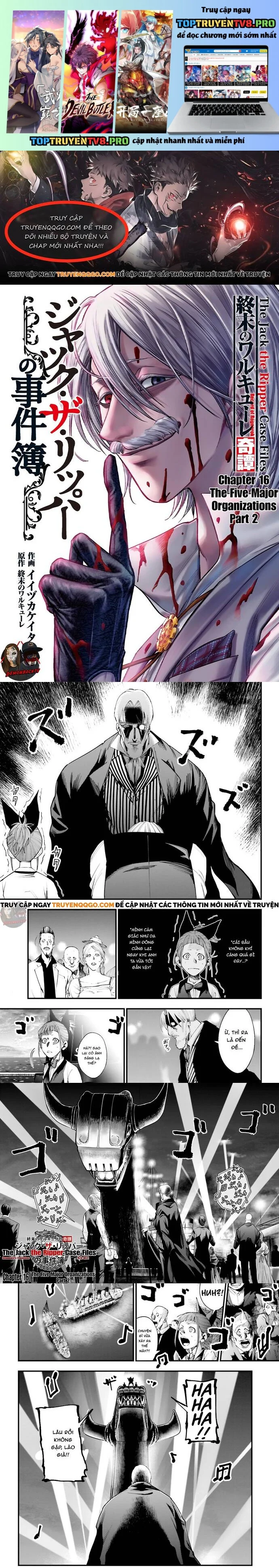 Ngoại Truyện Shuumatsu No Valkyrie – Hồ Sơ Vụ Án Jack Đồ Tể Chapter 16 1