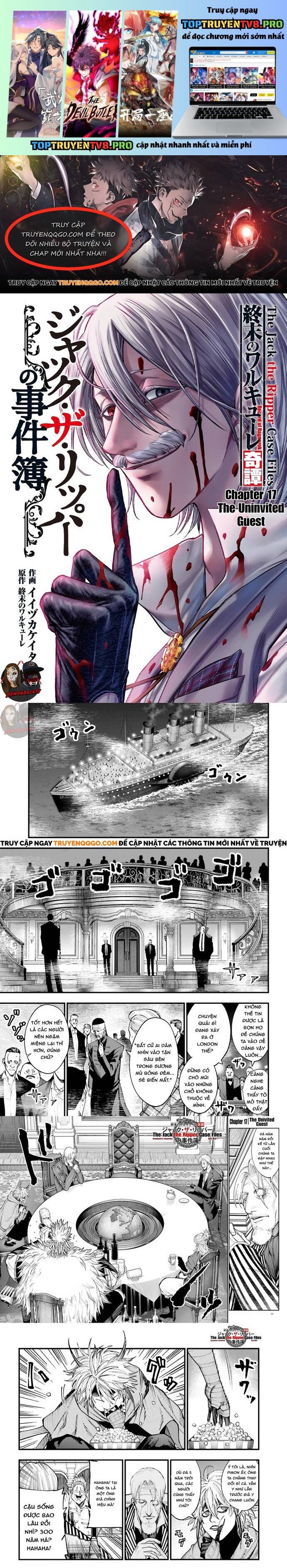 Ngoại Truyện Shuumatsu No Valkyrie – Hồ Sơ Vụ Án Jack Đồ Tể Chapter 17 1