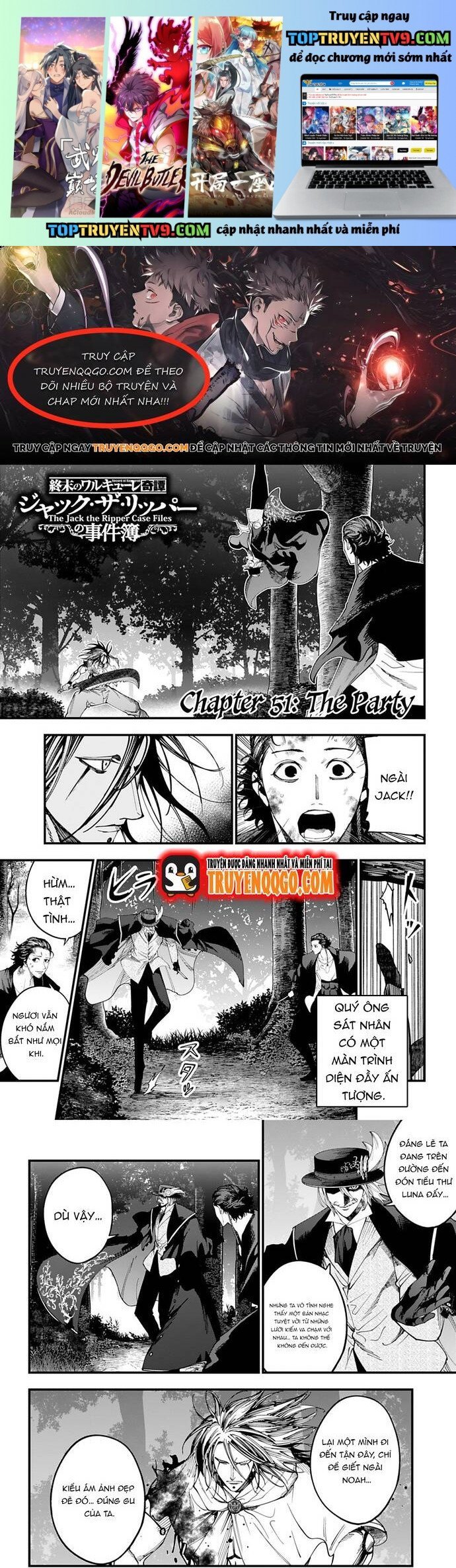 Ngoại Truyện Shuumatsu No Valkyrie – Hồ Sơ Vụ Án Jack Đồ Tể Chapter 51 1