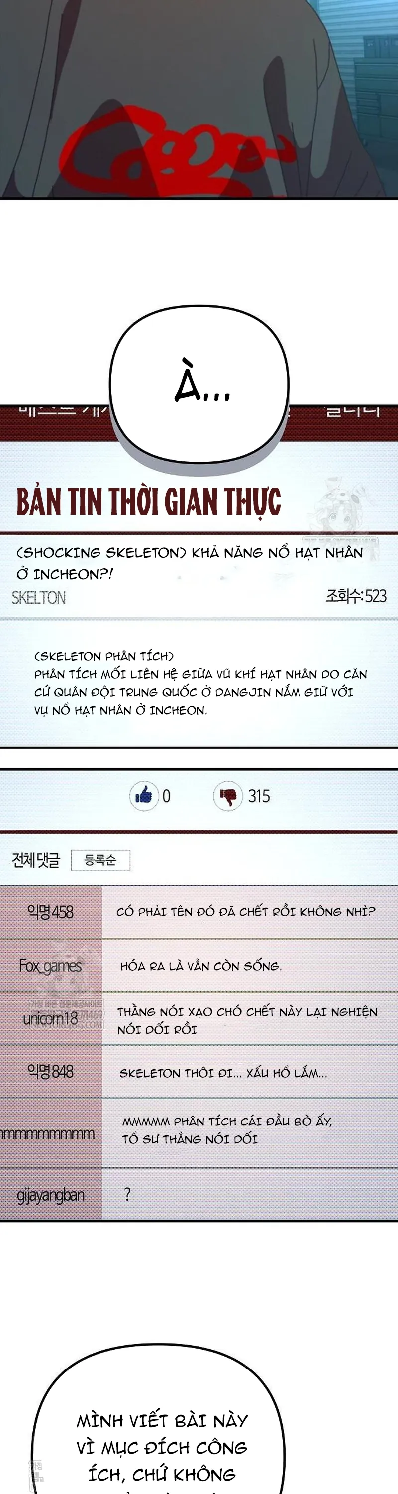 ngôi nhà ẩn ngày tận thế Chap 79 57