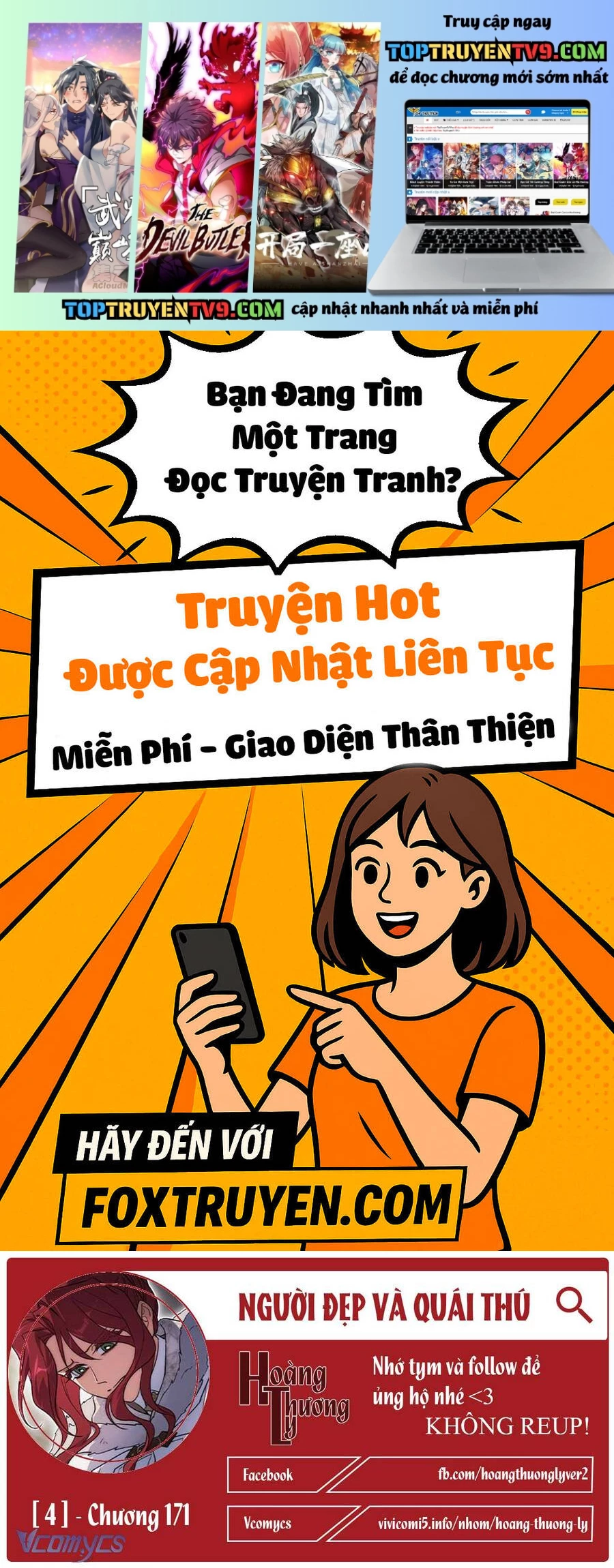 Người Đẹp Và Quái Vật Chap 171 1