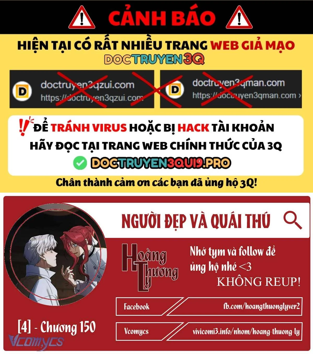 Người Đẹp Và Quái Vật Chapter 150 - Trang 2