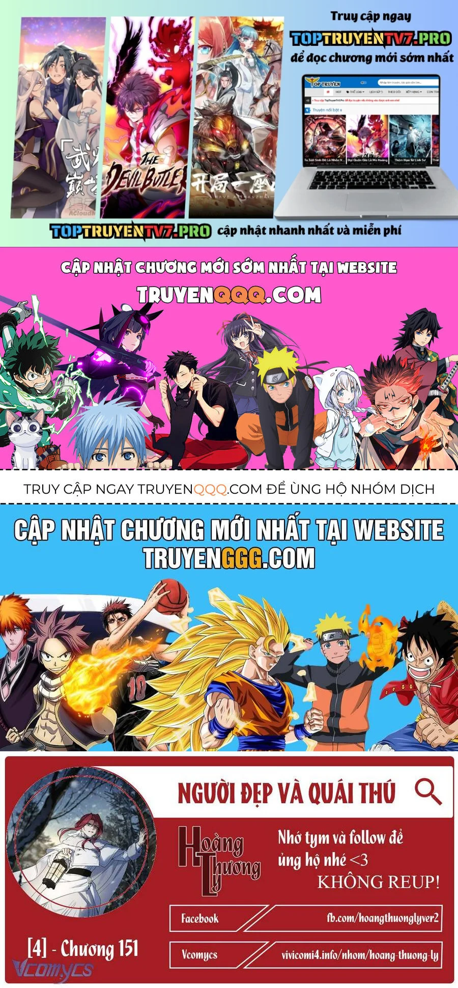 Người Đẹp Và Quái Vật Chapter 151 - Trang 2