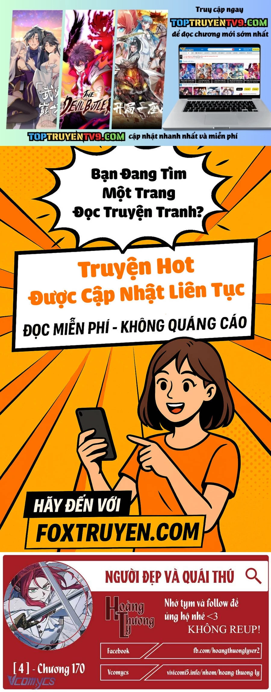 Người Đẹp Và Quái Vật Chapter 170 1