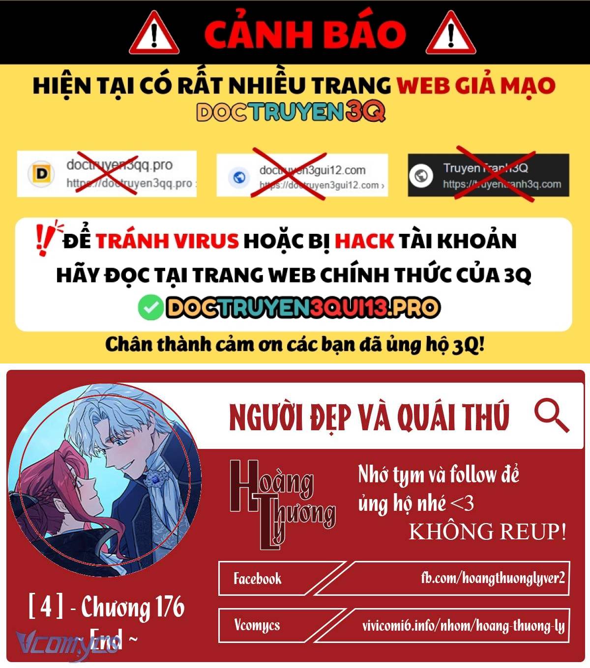 Người Đẹp Và Quái Vật Chapter 176 - Next 