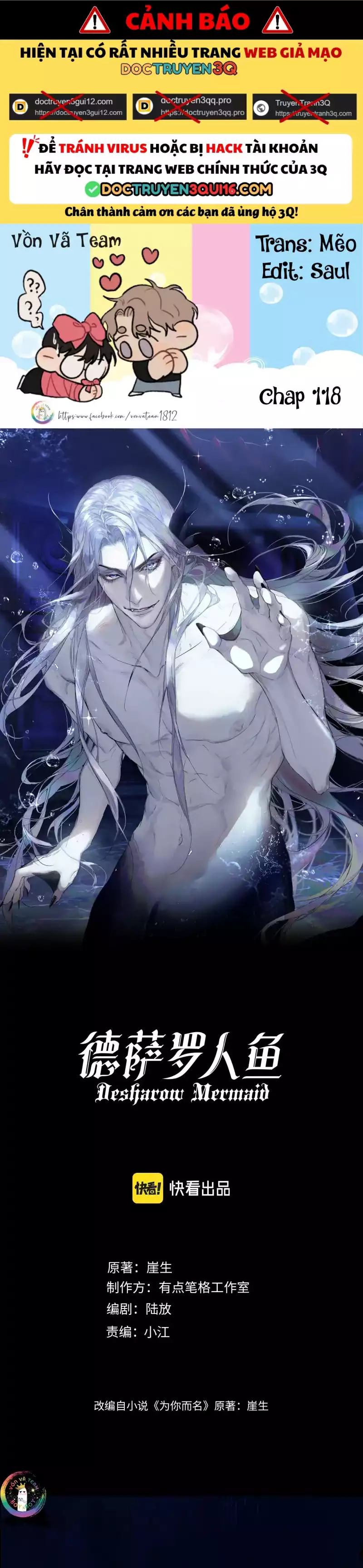 Nhân Ngư Desharow Chapter 118 - Trang 3