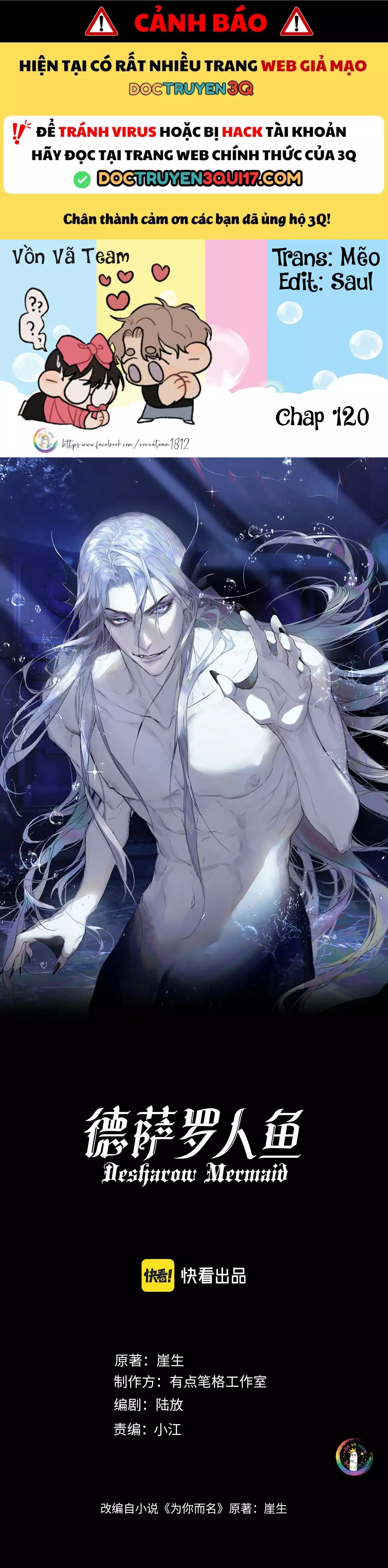Nhân Ngư Desharow Chapter 120 1