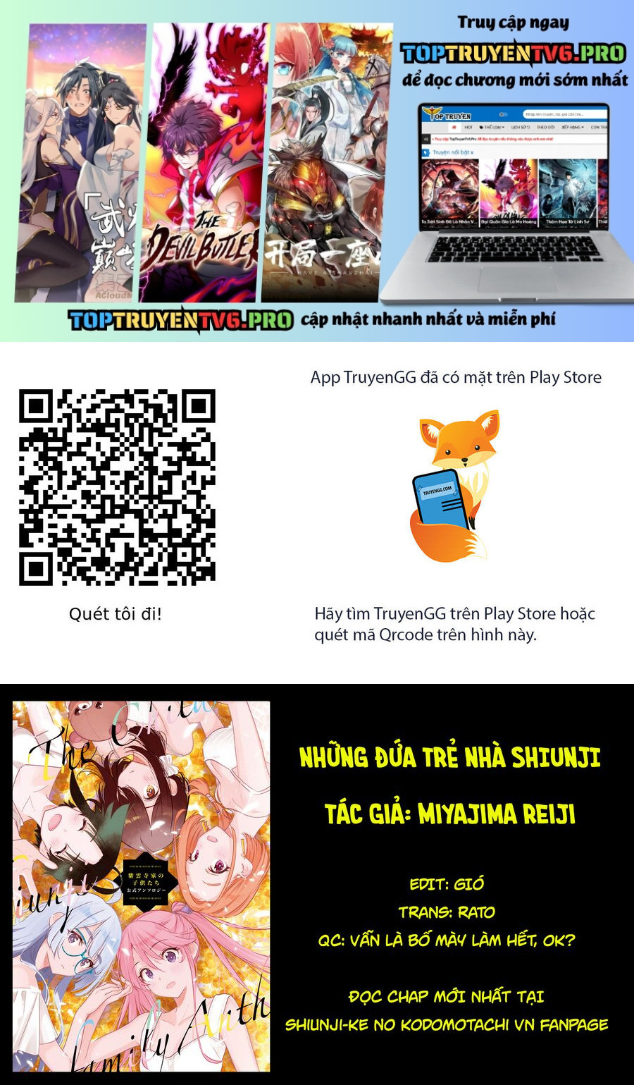 Những Đứa Trẻ Nhà Shiunji Chapter 20 - Trang 4