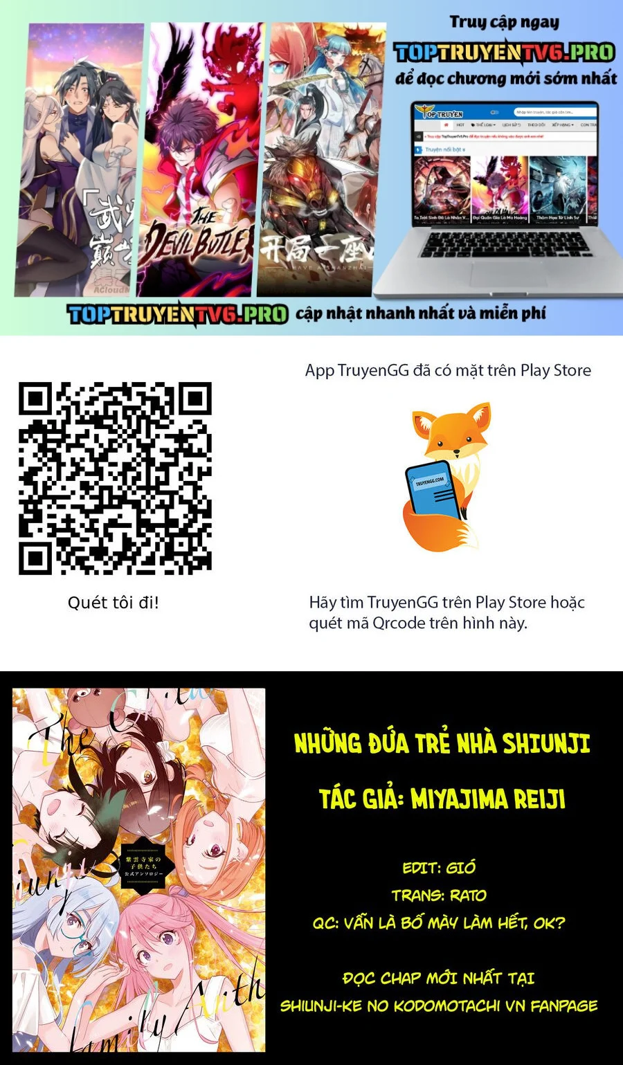 Những Đứa Trẻ Nhà Shiunji Chapter 21 - Trang 3