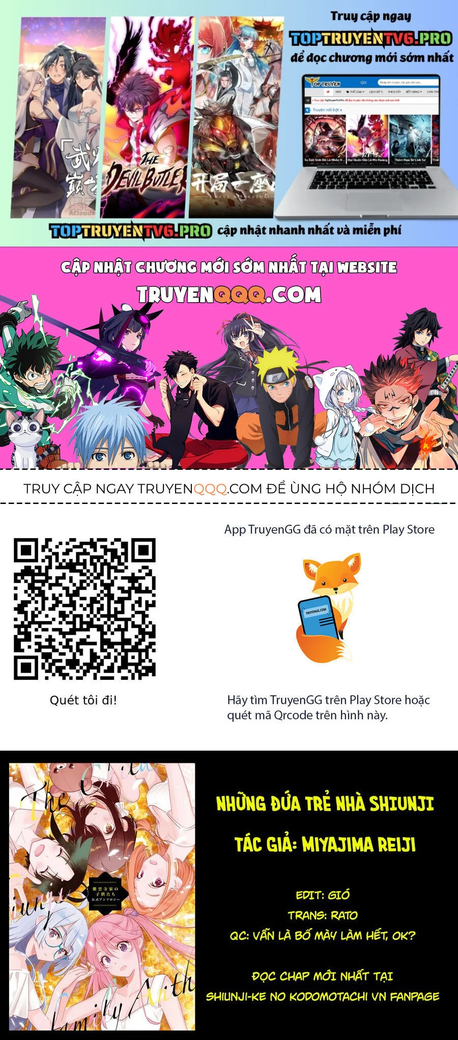 Những Đứa Trẻ Nhà Shiunji Chapter 30 - Trang 2