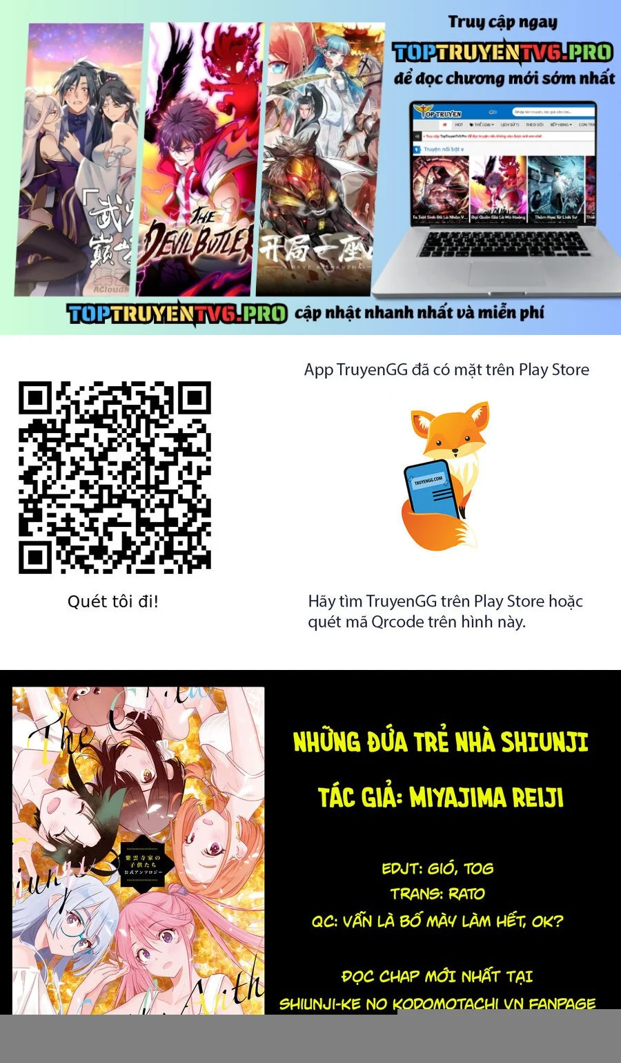 Những đứa trẻ nhà shiunji Chapter 32 - Trang 2