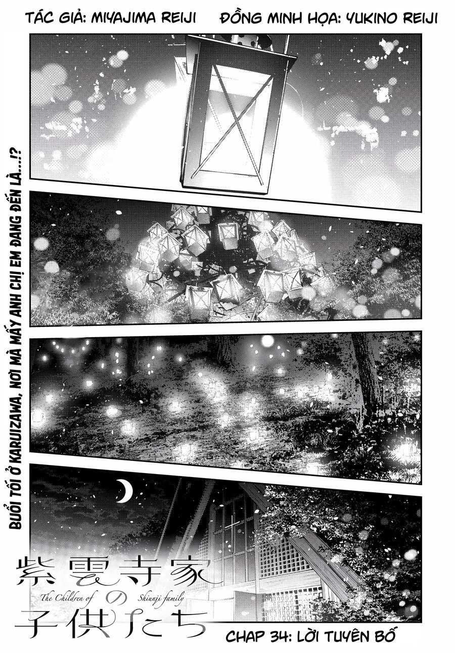 Những đứa trẻ nhà shiunji Chapter 34 - Trang 2