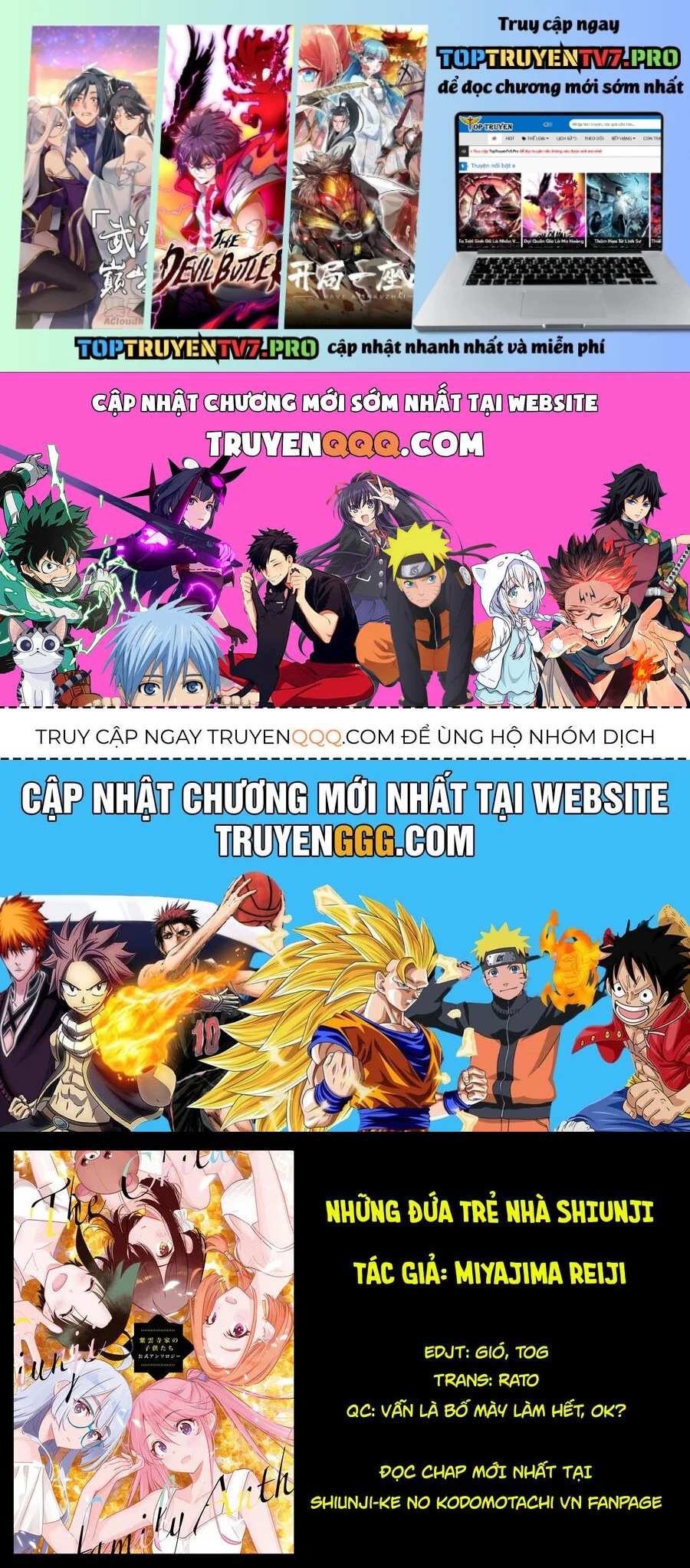 Những đứa trẻ nhà shiunji Chapter 39 - Trang 2