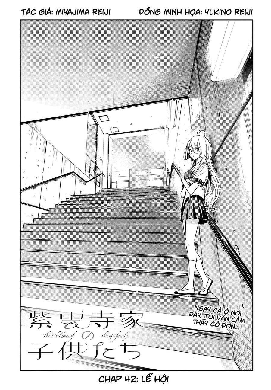 Những đứa trẻ nhà shiunji Chapter 42 - Trang 2