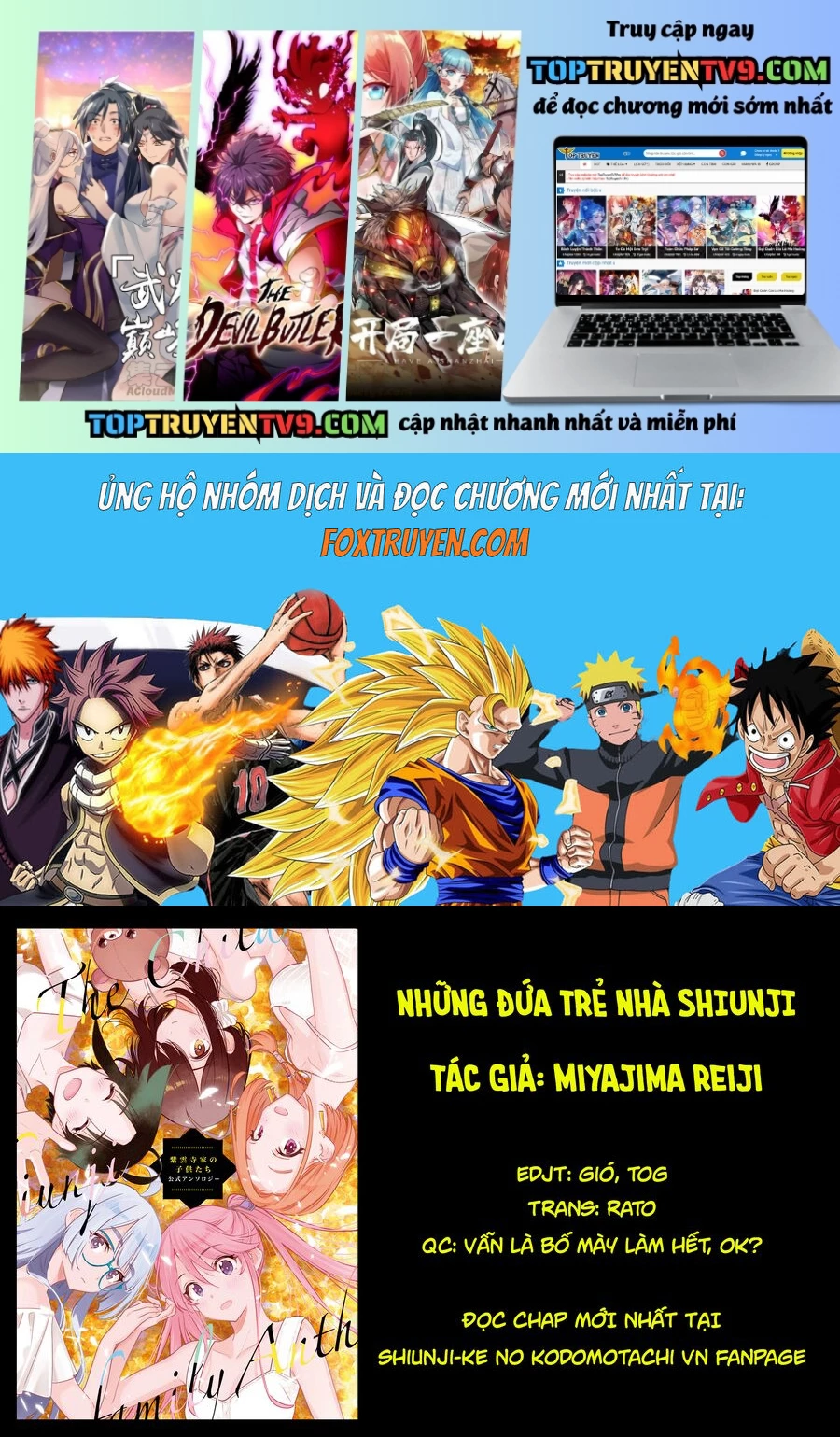 Những Đứa Trẻ Nhà Shiunji Chapter 55 - Trang 3