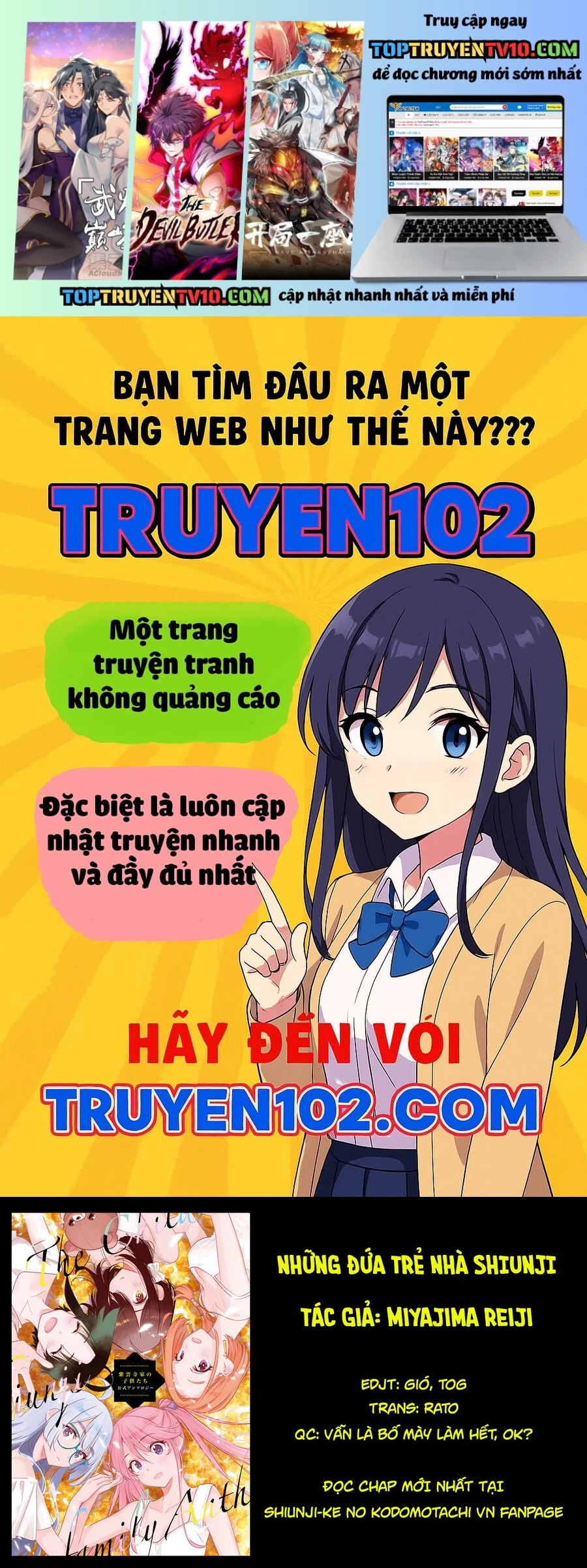 Những Đứa Trẻ Nhà Shiunji Chapter 57 - Next 