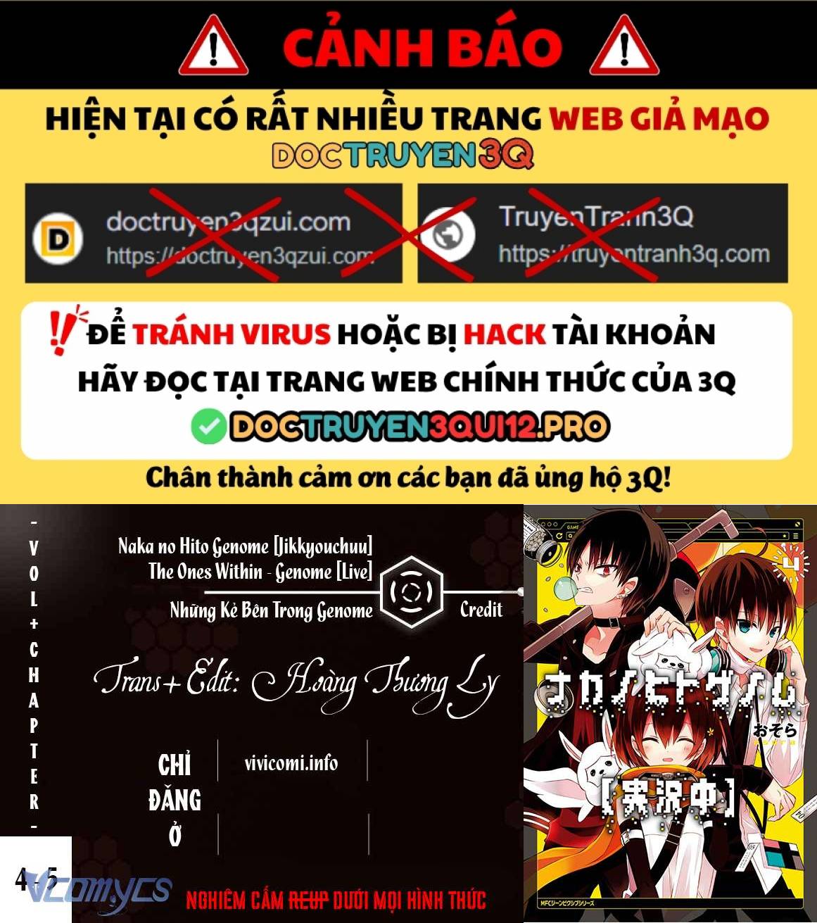 Những Kẻ Bên Trong Genome Chapter 18 1
