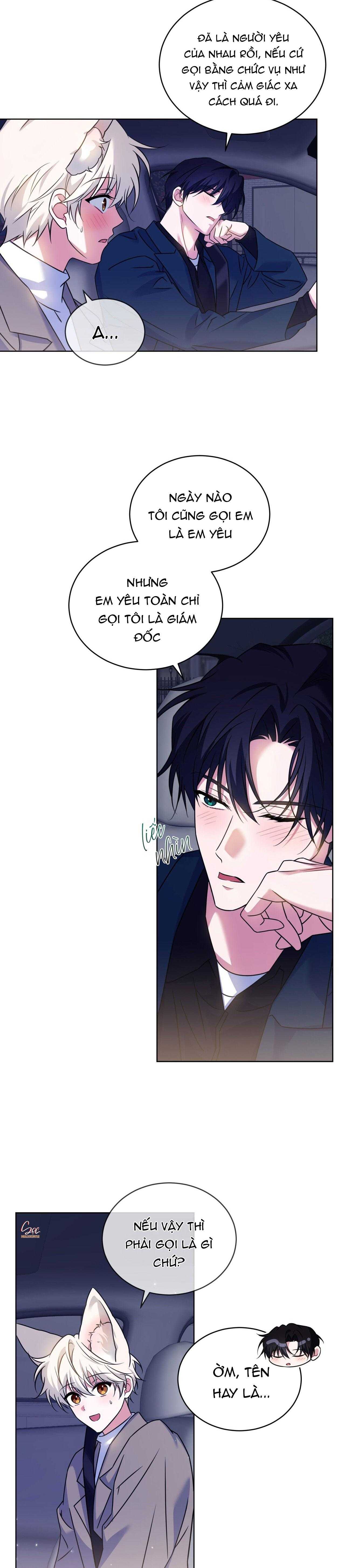 NƯỚC UỐNG TÌNH YÊU CỦA CÁO PLIN Chapter 41 - Trang 4