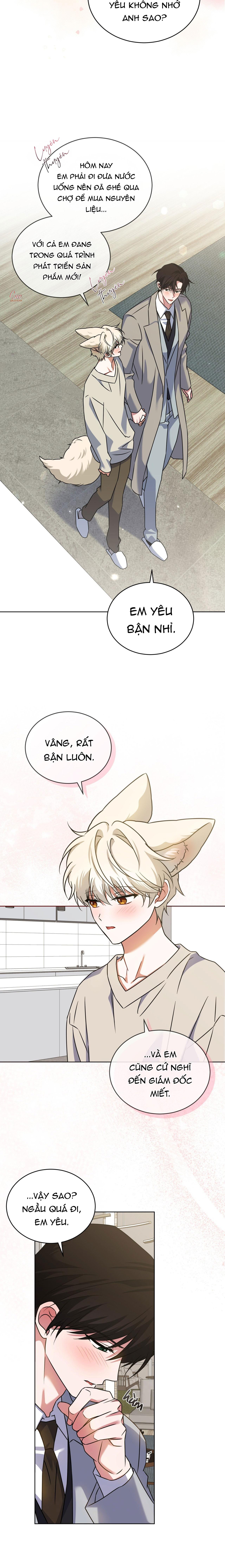 NƯỚC UỐNG TÌNH YÊU CỦA CÁO PLIN Chapter 42 - Trang 3