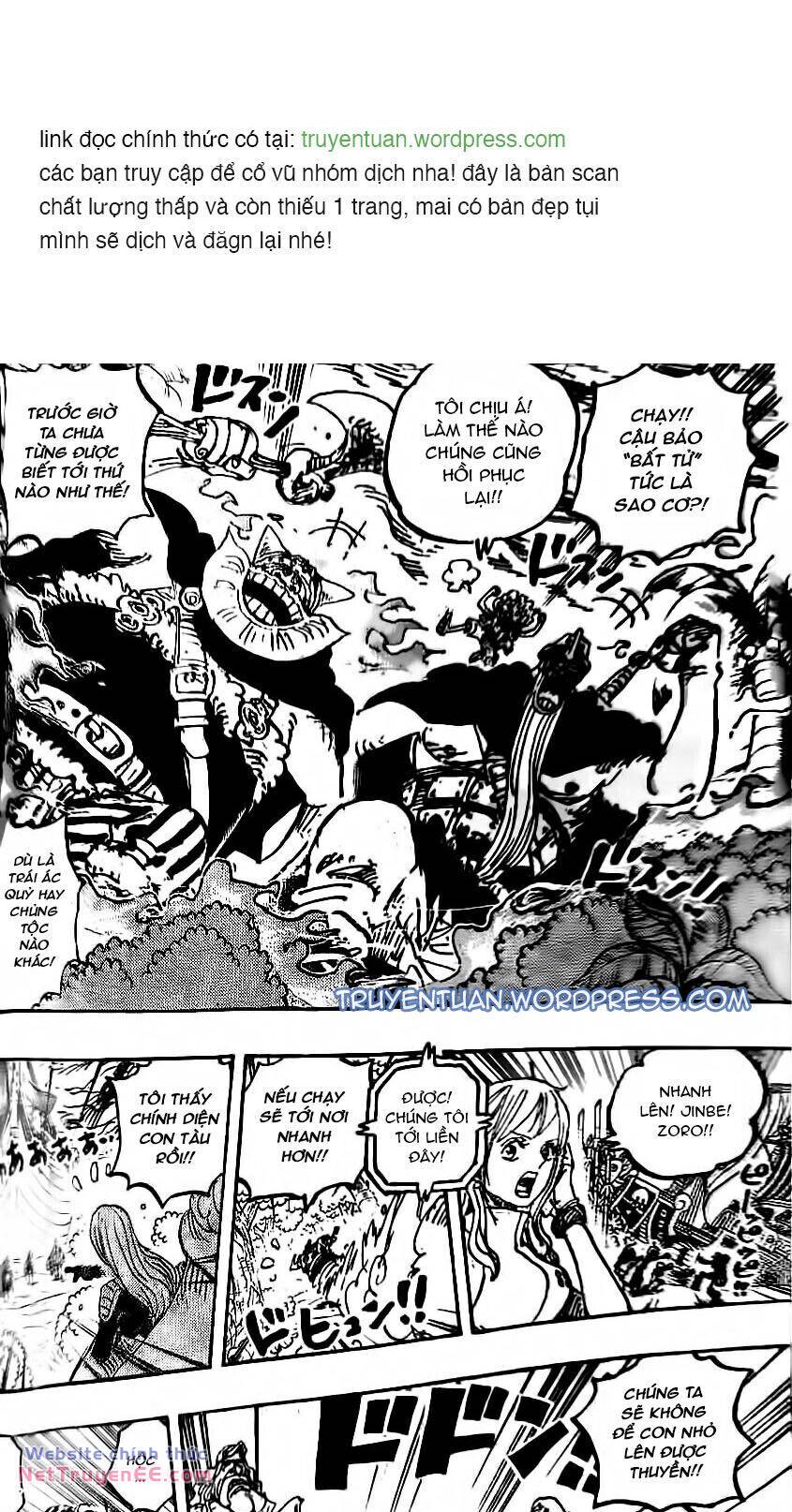 One Piece Chapter 1111 - Trang 4
