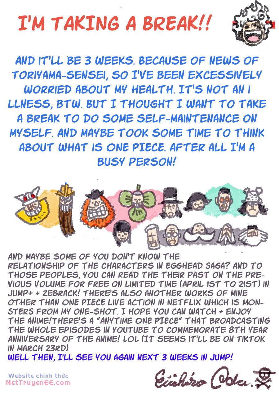 One Piece Chapter 1111 - Trang 4