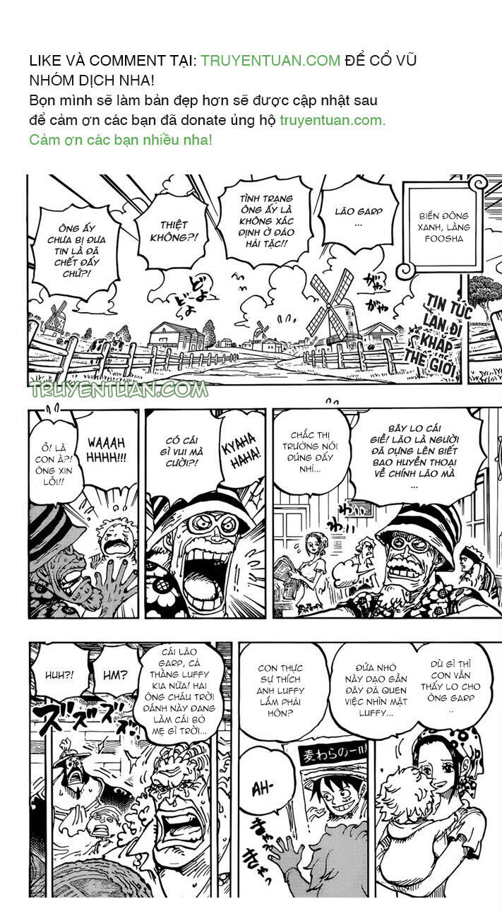 One Piece Chapter 1089 - Trang 4