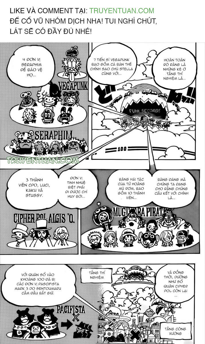 One Piece Chapter 1089 - Trang 4