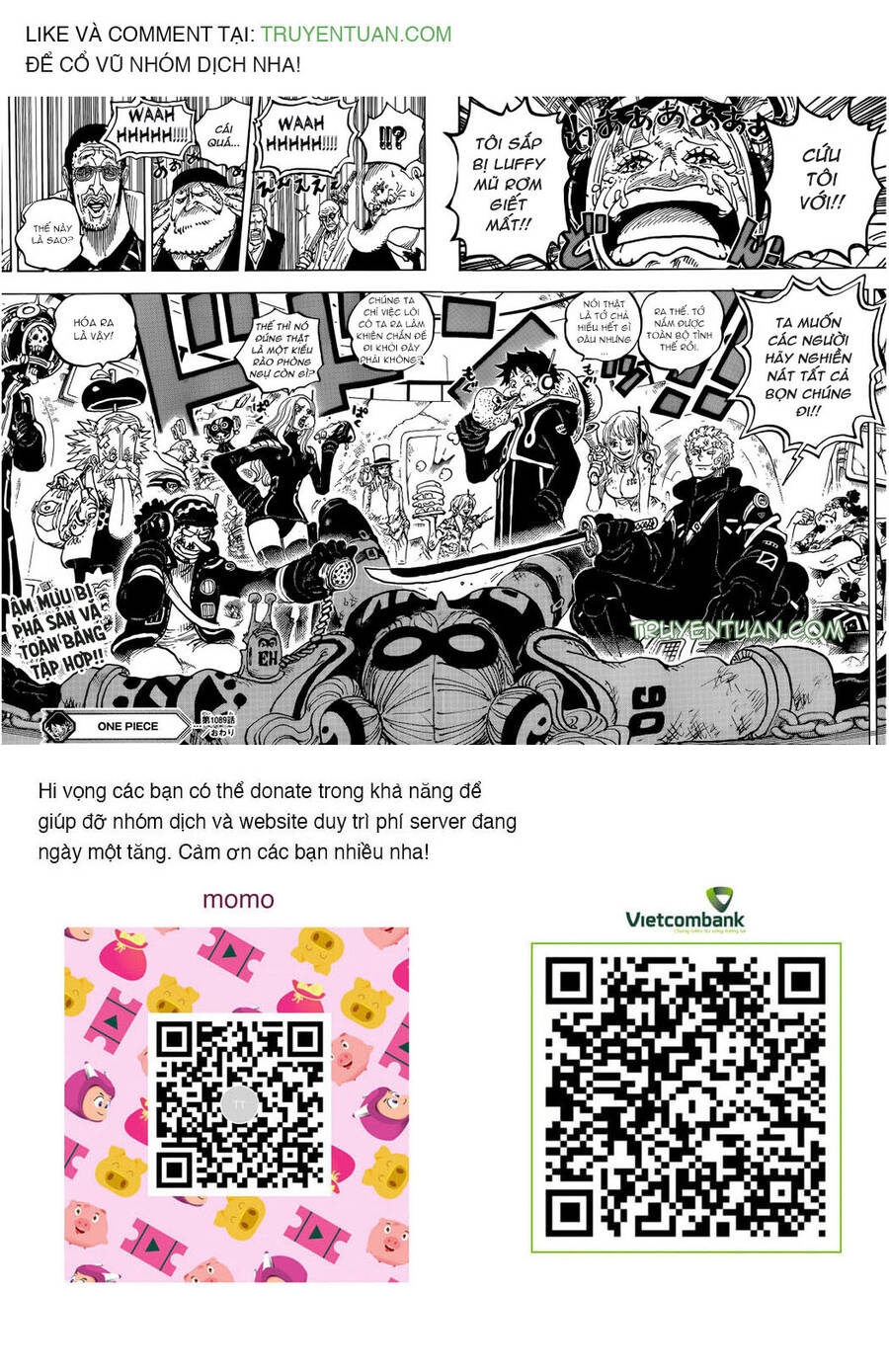One Piece Chapter 1089 - Trang 4