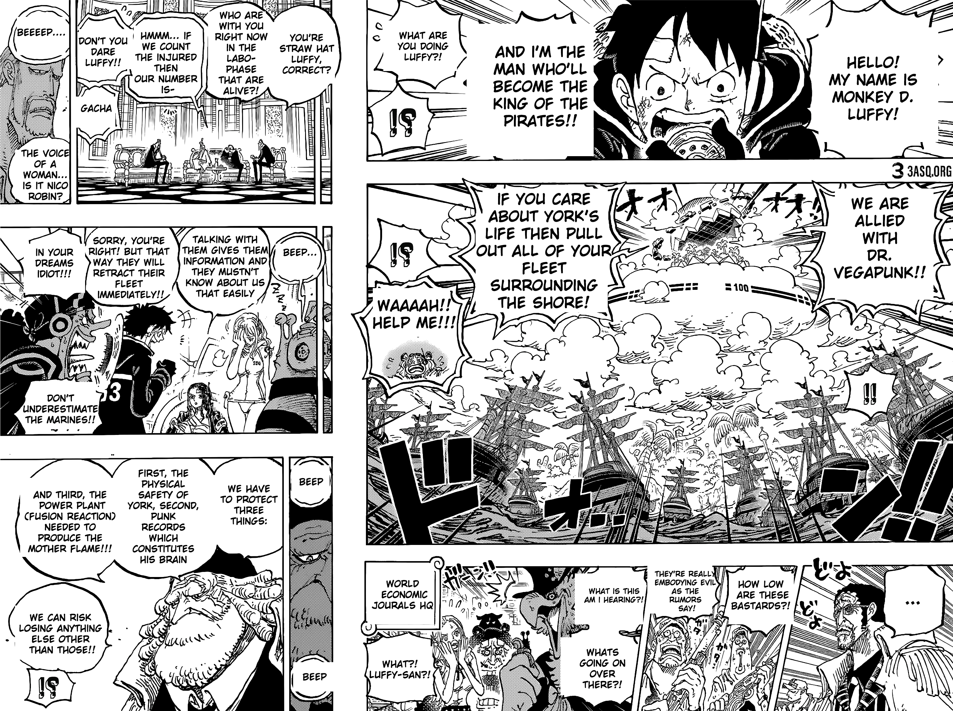 One Piece Chapter 1090 - Trang 4