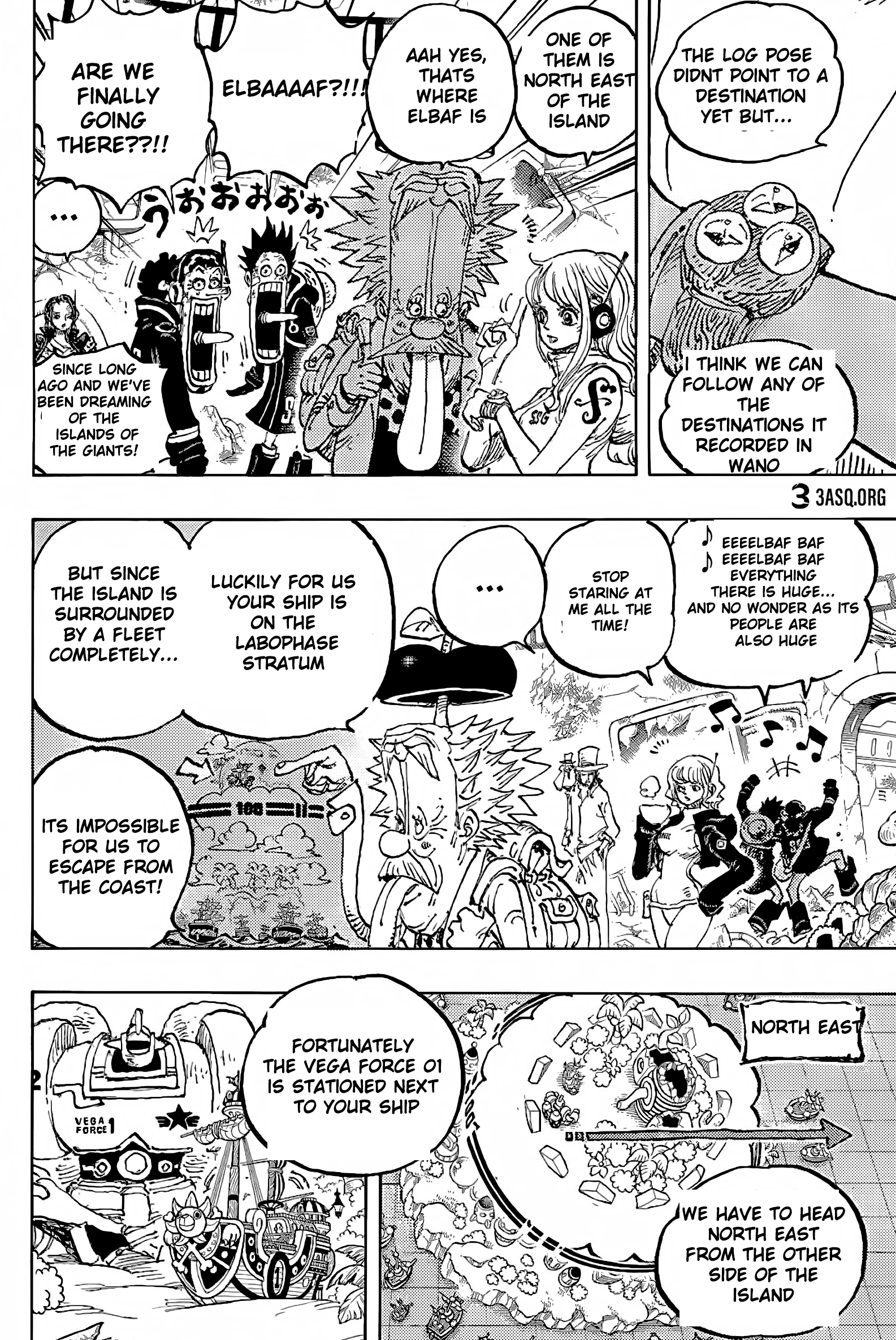 One Piece Chapter 1090 - Trang 4