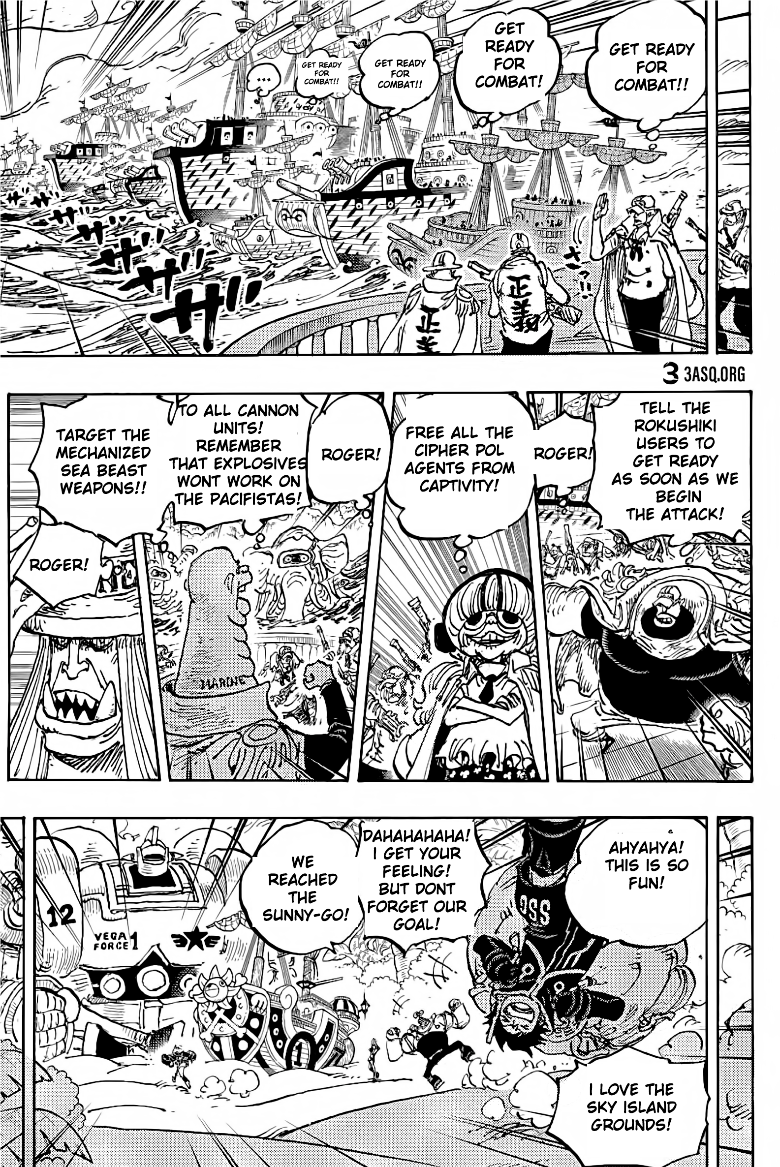 One Piece Chapter 1090 - Trang 4