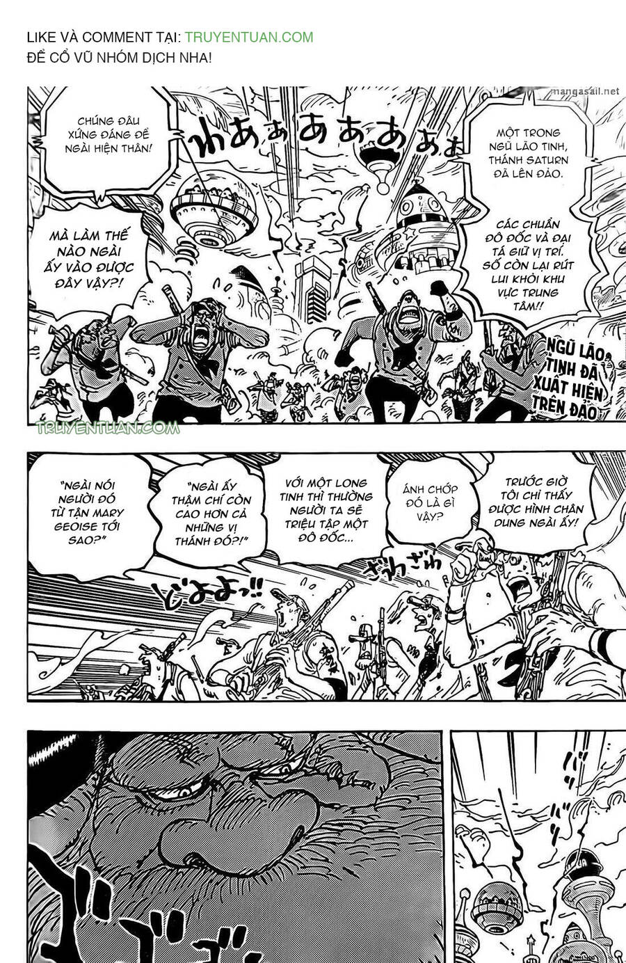 One Piece Chapter 1095 - Trang 4