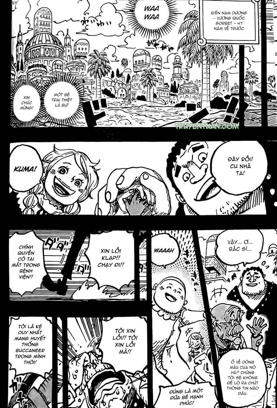 One Piece Chapter 1095 - Trang 4
