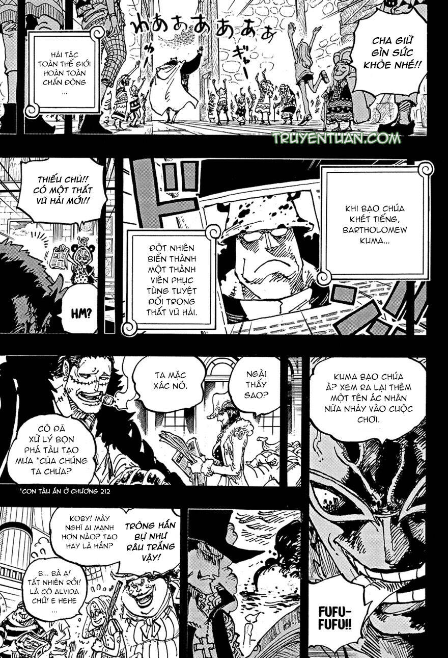 One Piece Chapter 1100 - Trang 4