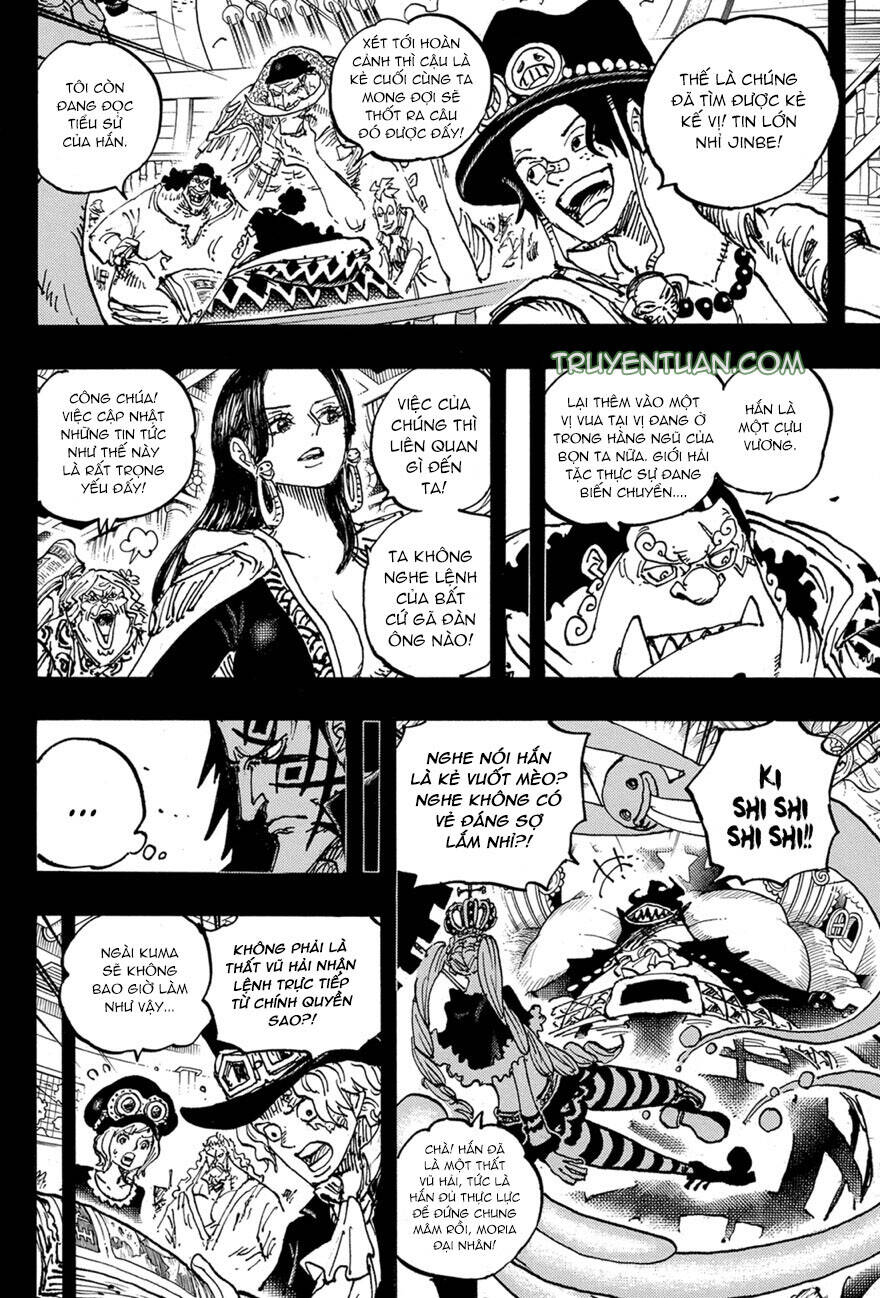 One Piece Chapter 1100 - Trang 4