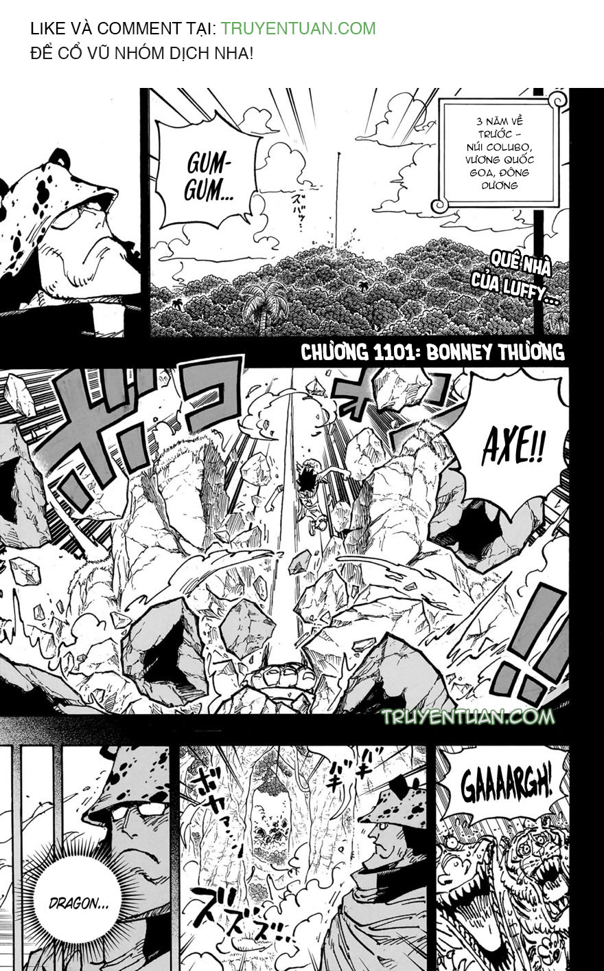 One Piece Chapter 1101 - Trang 4