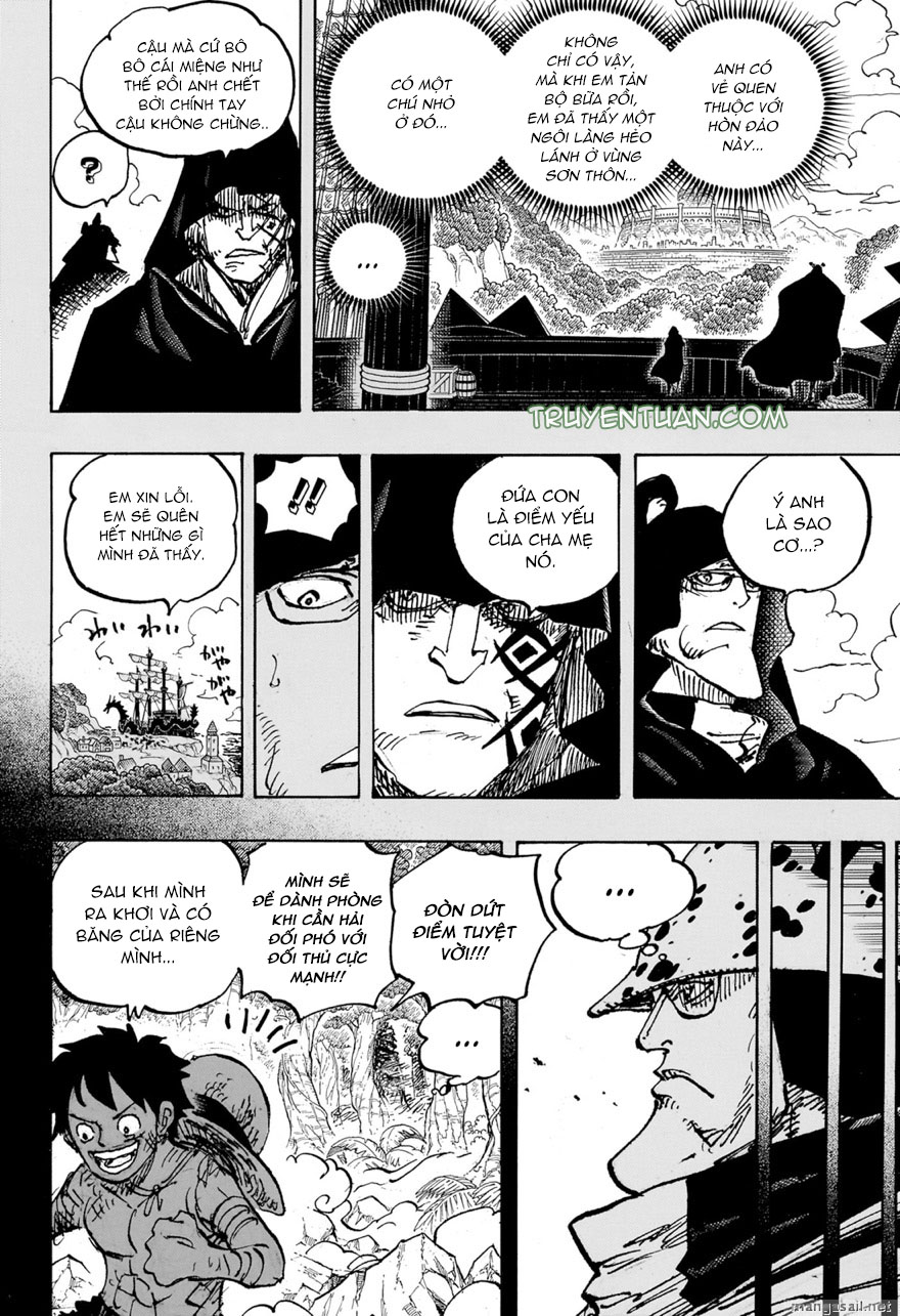 One Piece Chapter 1101 - Trang 4
