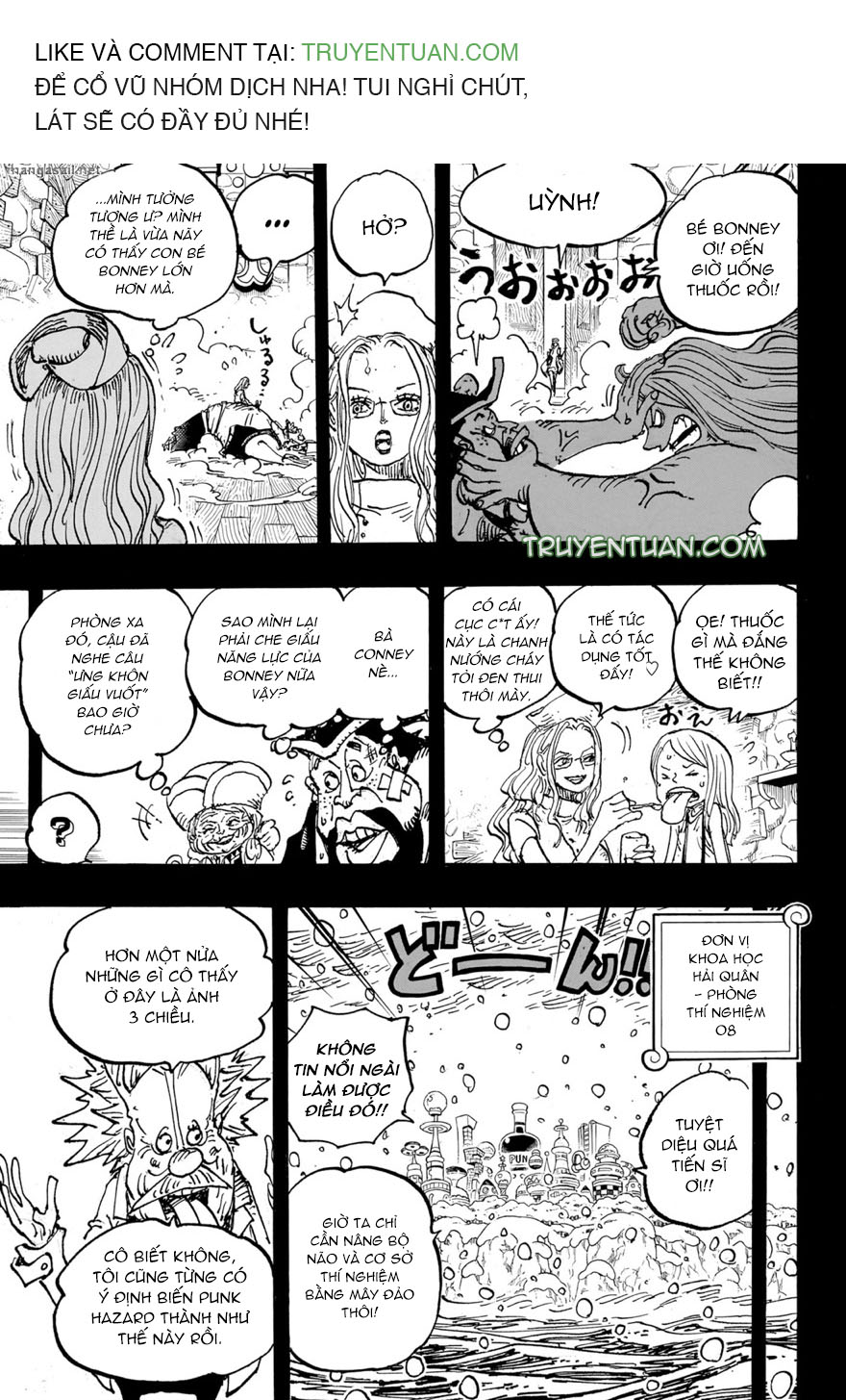 One Piece Chapter 1101 - Trang 4