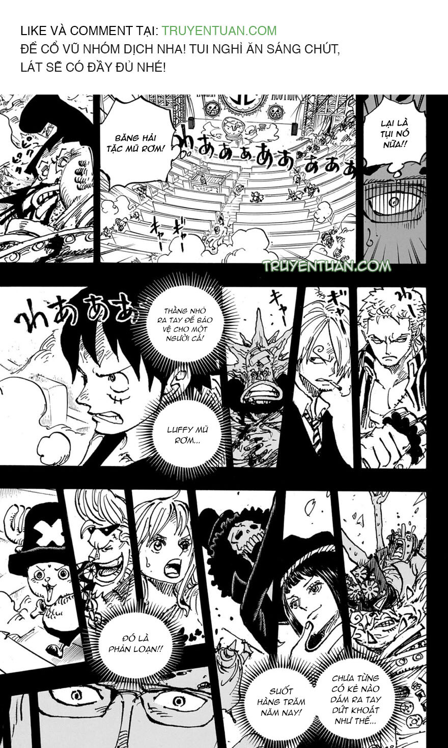 One Piece Chapter 1102 - Trang 4
