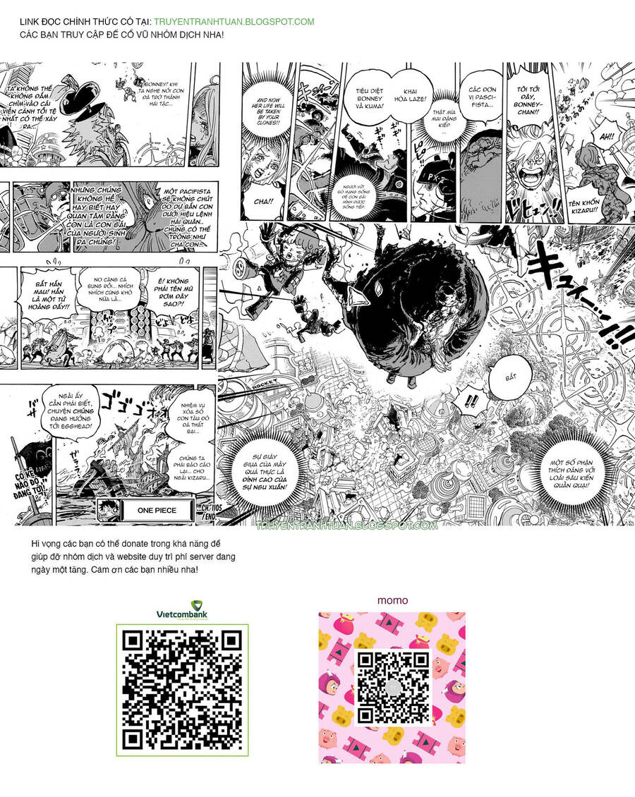One Piece Chapter 1105 - Trang 4